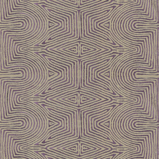 Lee Jofa JULIA EMB FLAX/MAUVE Fabric