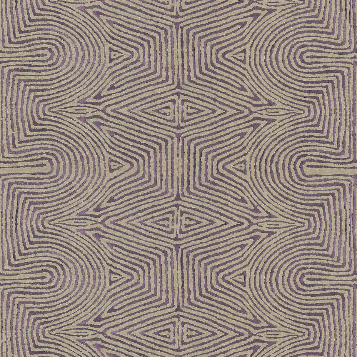 Lee Jofa JULIA EMB FLAX/MAUVE Fabric