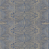 Lee Jofa JULIA EMB FLAX/BLUE Fabric