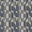 Lee Jofa CUBOID VELVET NAVY/GREY Upholstery Fabric