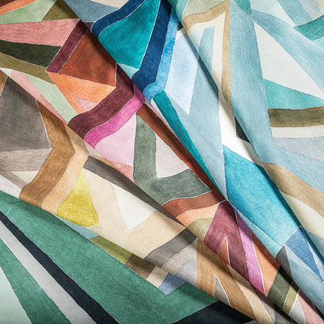 Lee Jofa ROULADE PRINT JUNIPER/BUFF Fabric