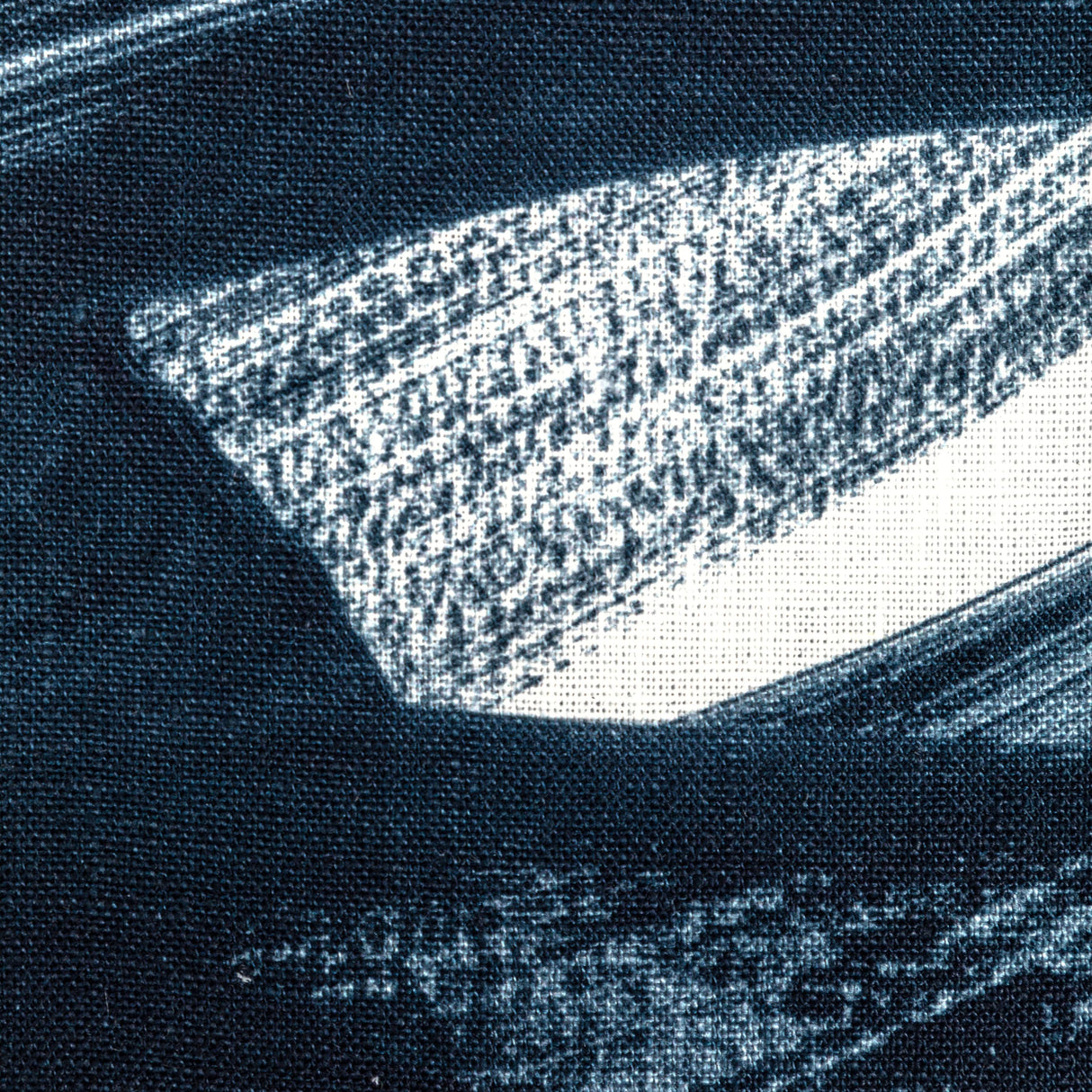 Lee Jofa LARYO PRINT INDIGO Fabric