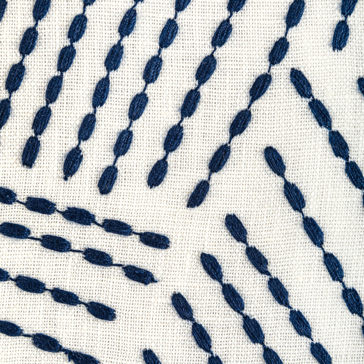 Lee Jofa CHORD EMBROIDERY SEA Drapery Fabric