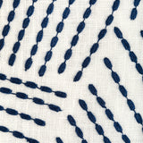 Lee Jofa CHORD EMBROIDERY SEA Drapery Fabric