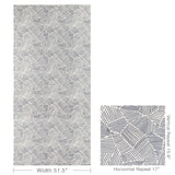 Lee Jofa CHORD EMBROIDERY SEA Drapery Fabric