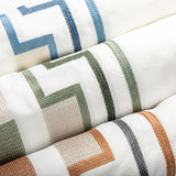 Lee Jofa TRITONE EMBROIDERY SAGE Fabric