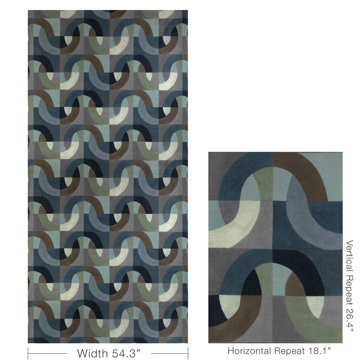 Lee Jofa COLONNADE INDIGO Fabric