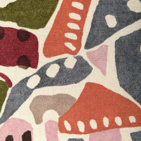 Lee Jofa CHRYSTIE PRINT PLUM/CLAY Fabric