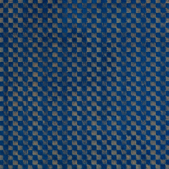 Lee Jofa DELUX CADET/GOLD Upholstery Fabric