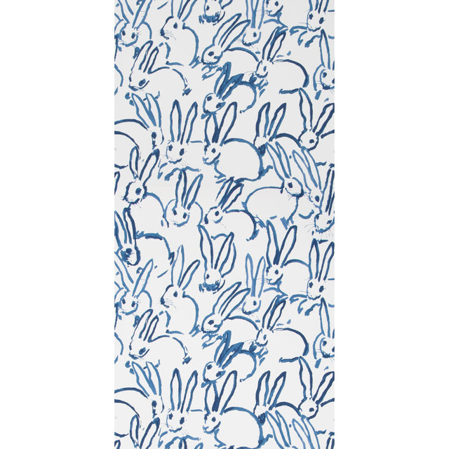 Lee Jofa HUTCH NAVY Wallpaper