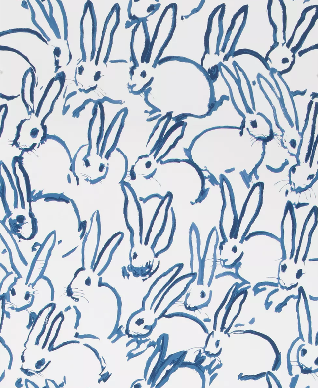 Lee Jofa HUTCH NAVY Wallpaper