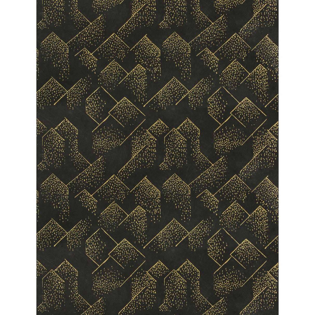 Lee Jofa BRINK PAPER GOLD/ONYX Wallpaper