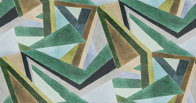 Lee Jofa ROULADE PAPER JUNIPER/BUFF Wallpaper