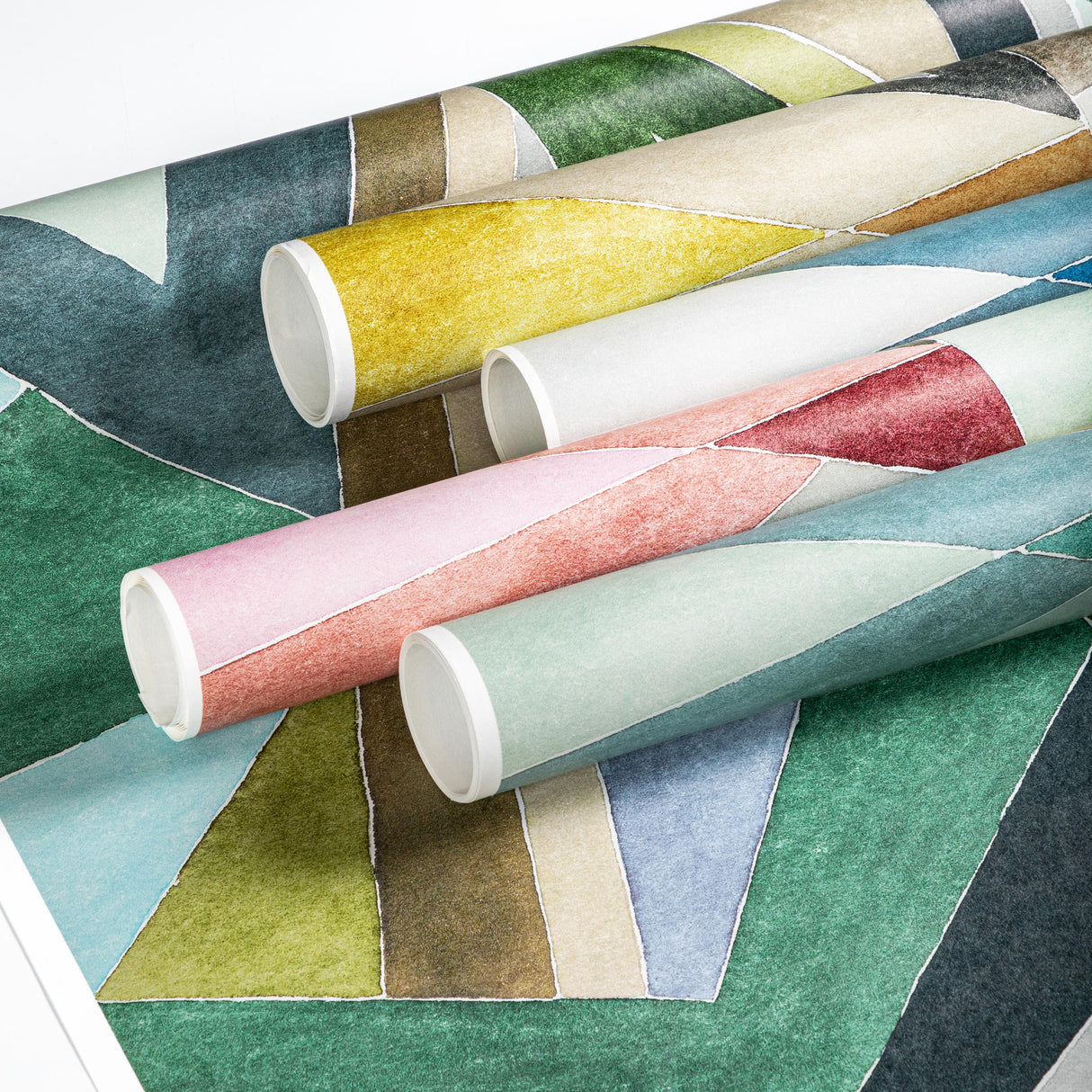 Lee Jofa ROULADE PAPER JUNIPER/BUFF Wallpaper