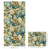 Lee Jofa ARIOSO PAPER MARINE/CITRON Wallpaper