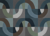 Lee Jofa COLONNADE PAPER INDIGO Wallpaper