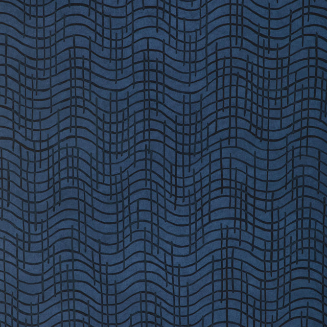 Lee Jofa DADA PAPER DENIM Wallpaper