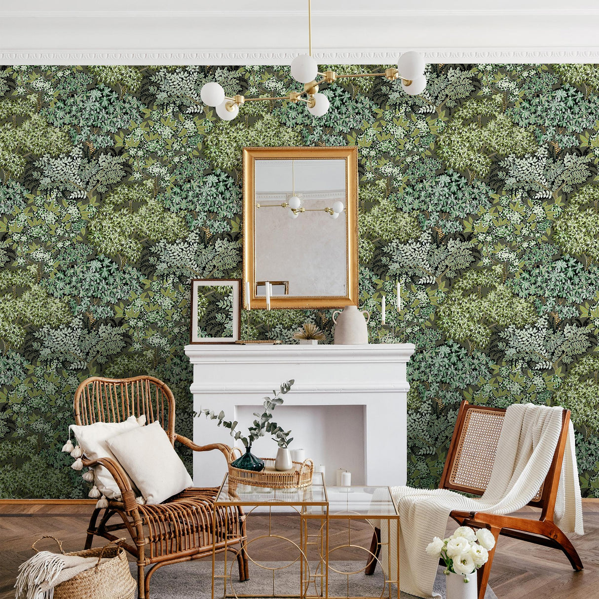 Kravet BROCCOLI CANPOY 11 Wallpaper