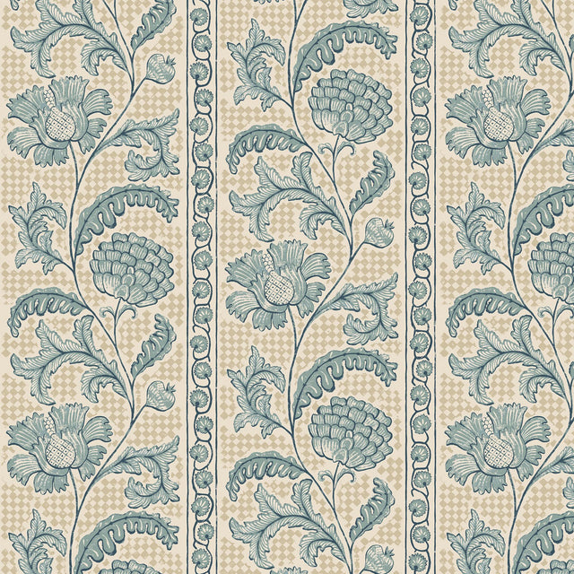 Kravet FLORAL CHECK 01 Wallpaper