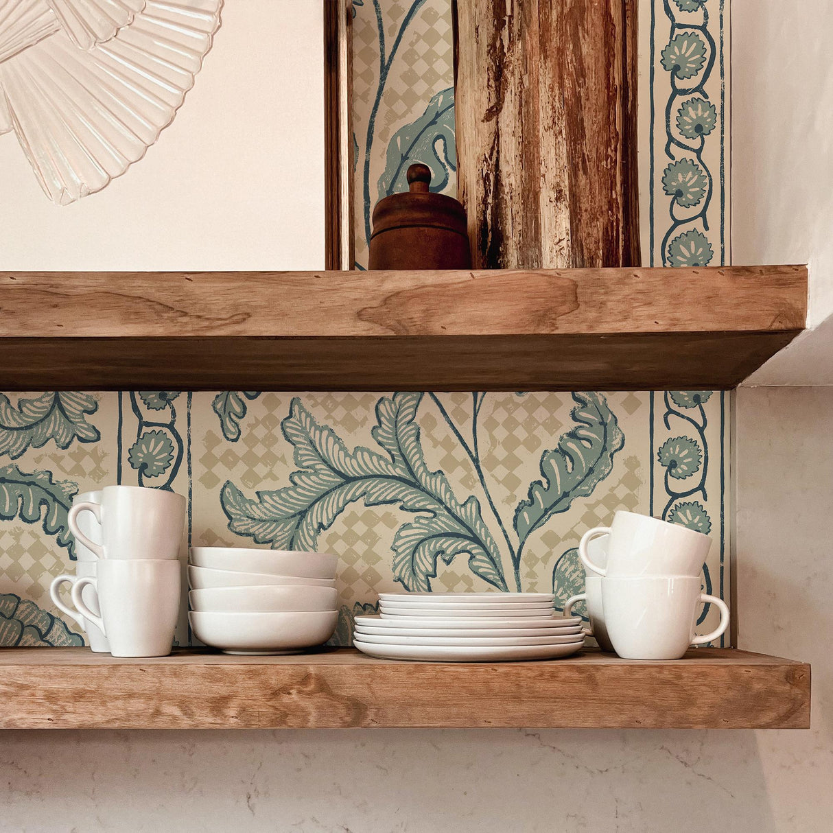 Kravet FLORAL CHECK 01 Wallpaper