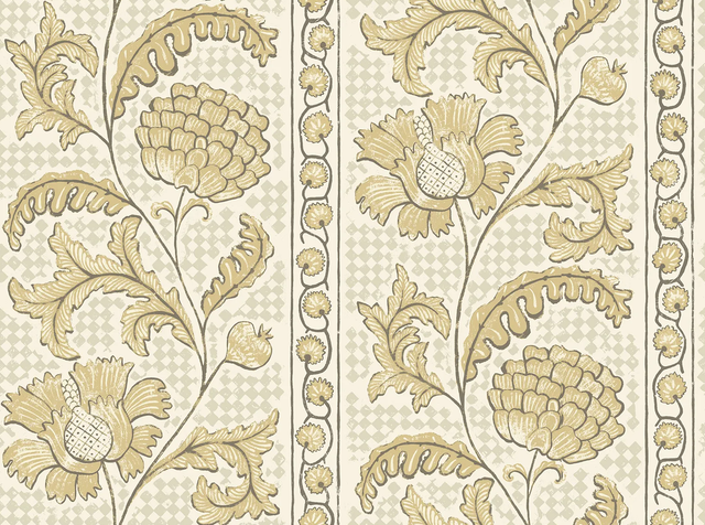 Kravet FLORAL CHECK 31 Wallpaper