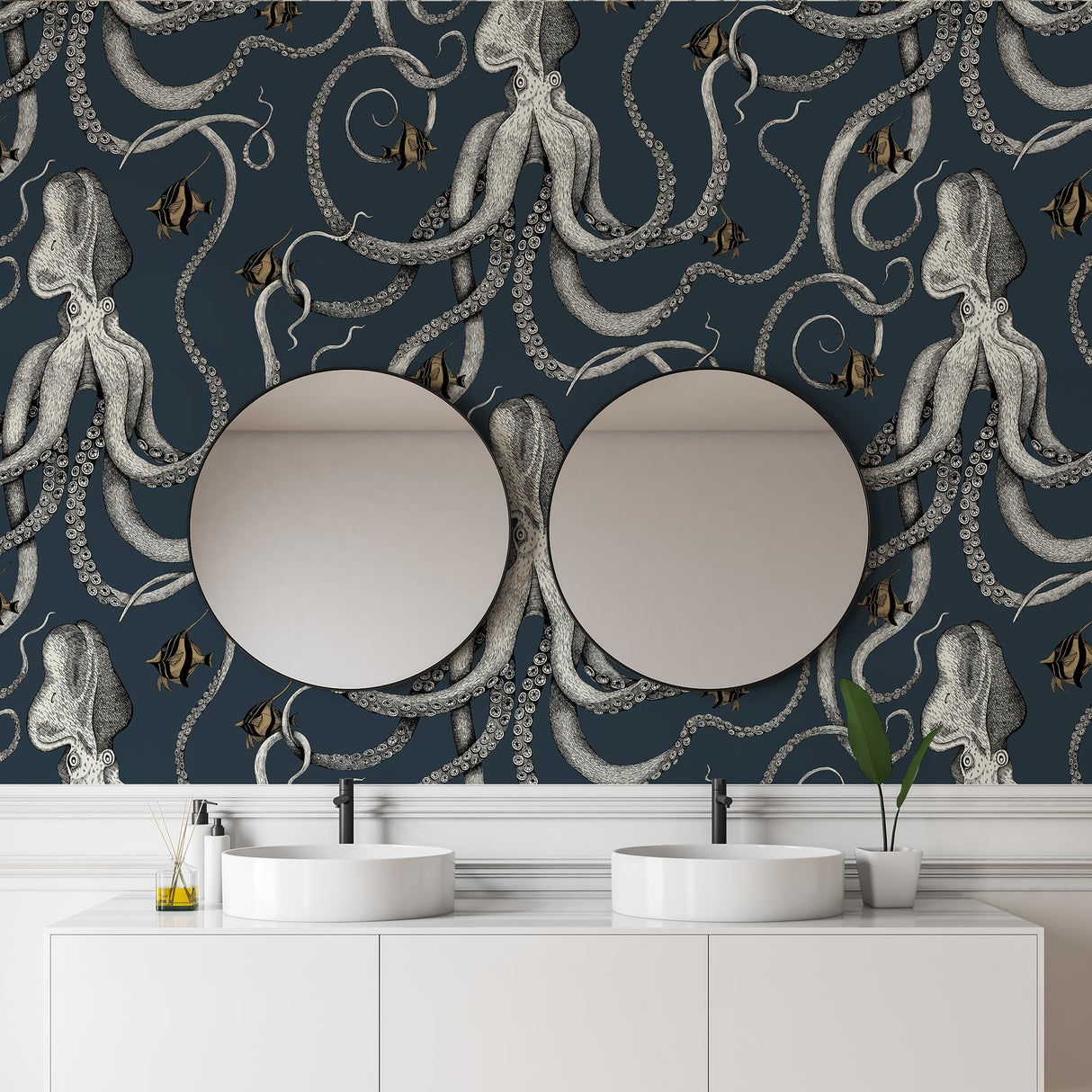 Kravet OCTOPODA GRAND 01 Wallpaper