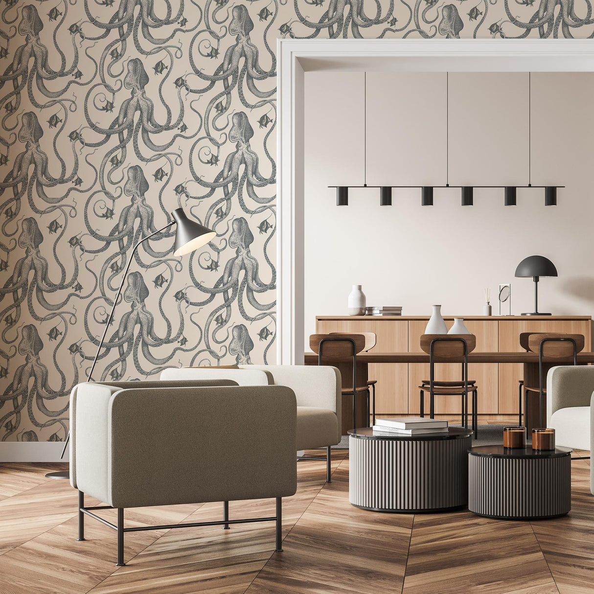 Kravet OCTOPODA GRAND 31 Wallpaper