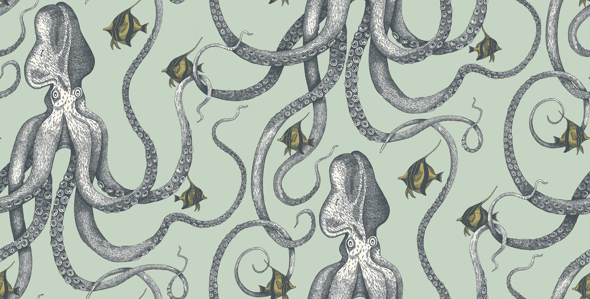 Kravet OCTOPODA GRAND 21 Wallpaper