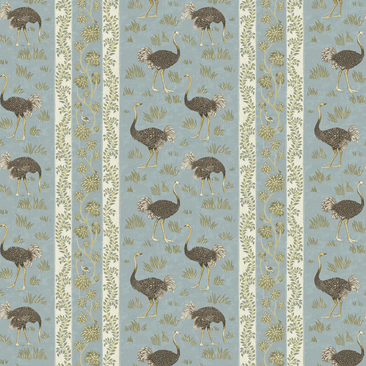 Kravet OSTRICH STRIPE 01 Wallpaper