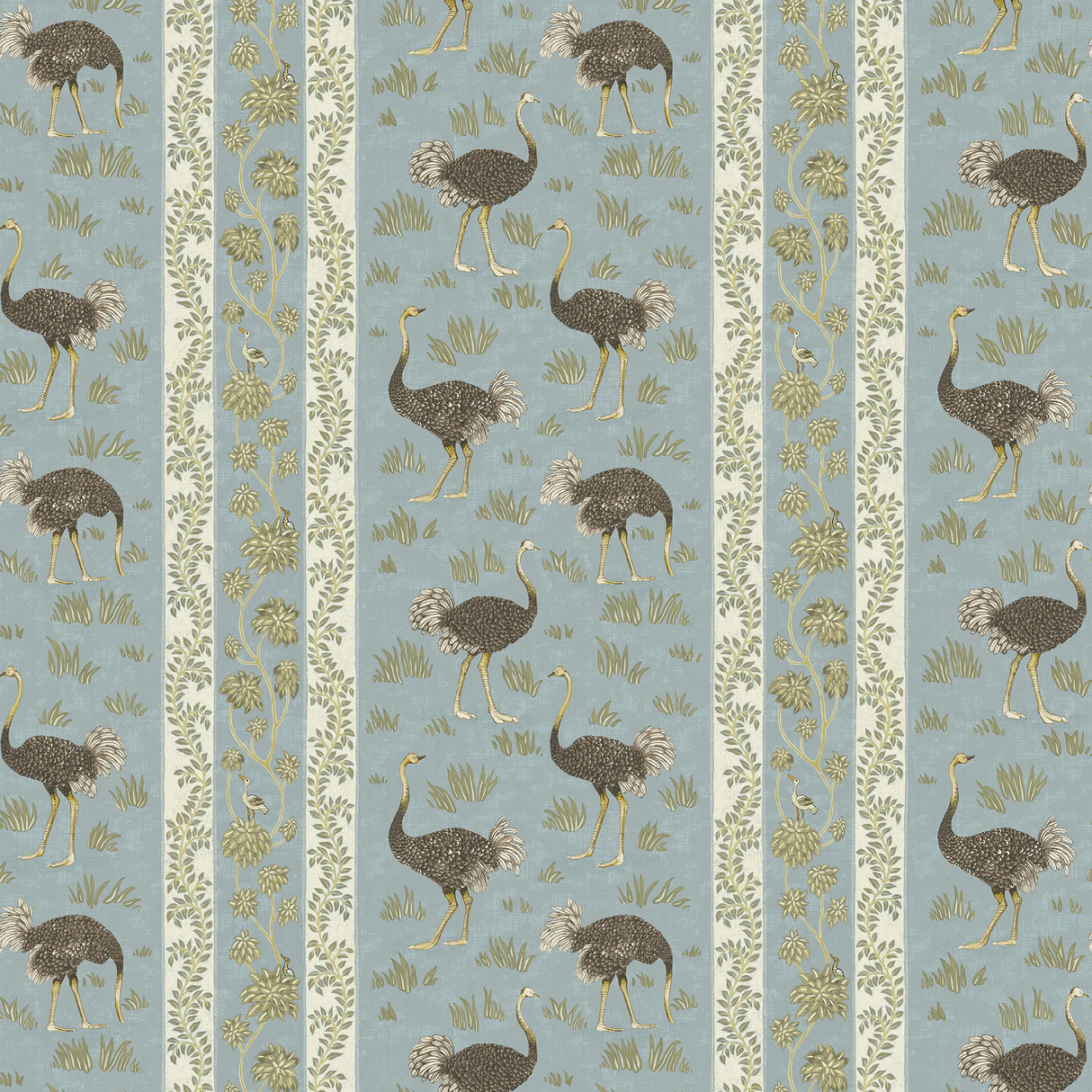 Kravet OSTRICH STRIPE 01 Wallpaper