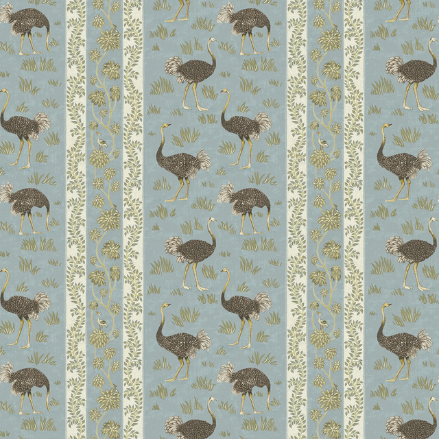 Kravet OSTRICH STRIPE 01 Wallpaper