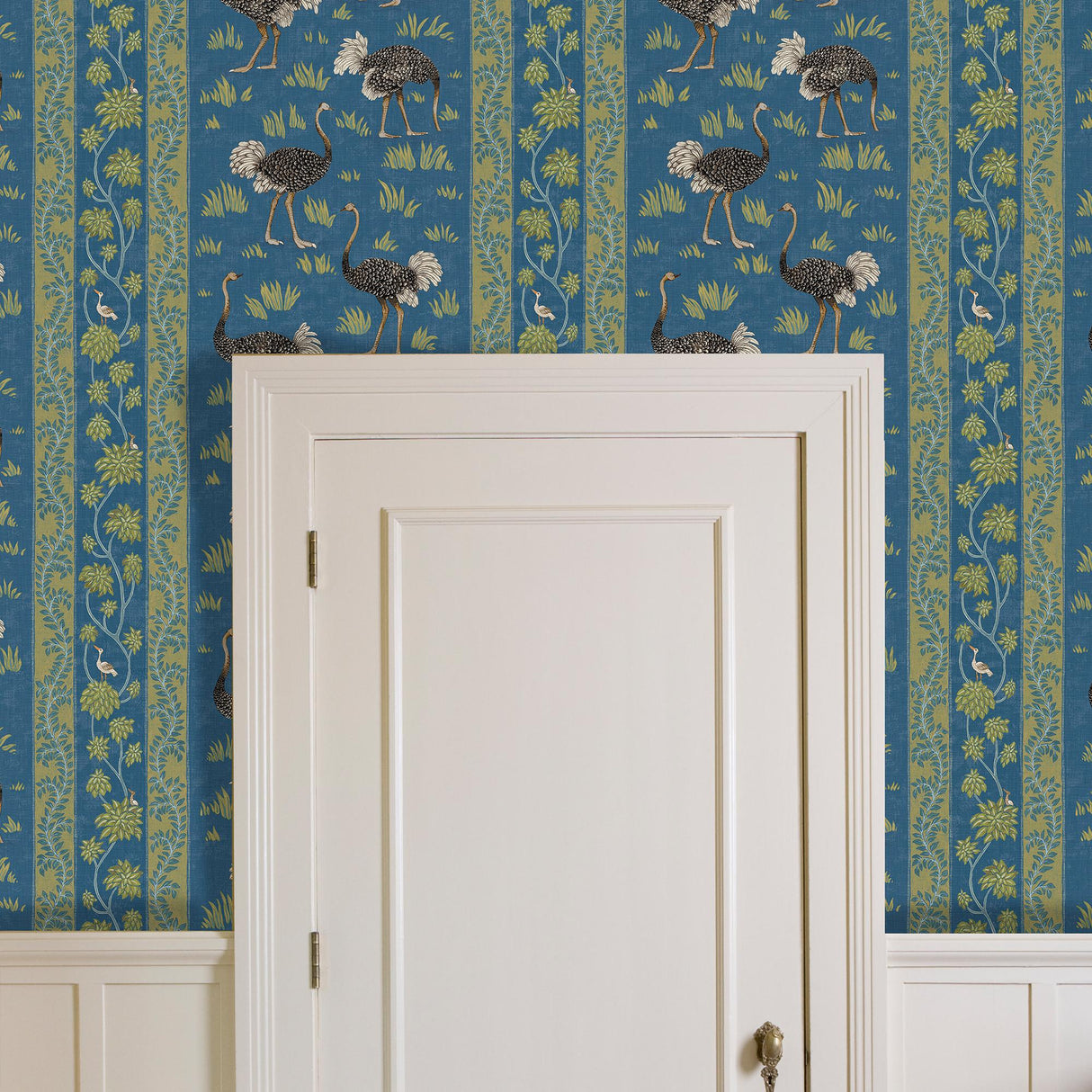 Kravet OSTRICH STRIPE 21 Wallpaper