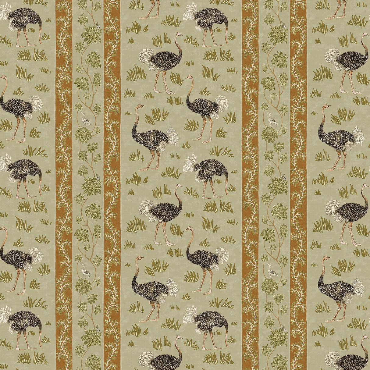 Kravet OSTRICH STRIPE 31 Wallpaper