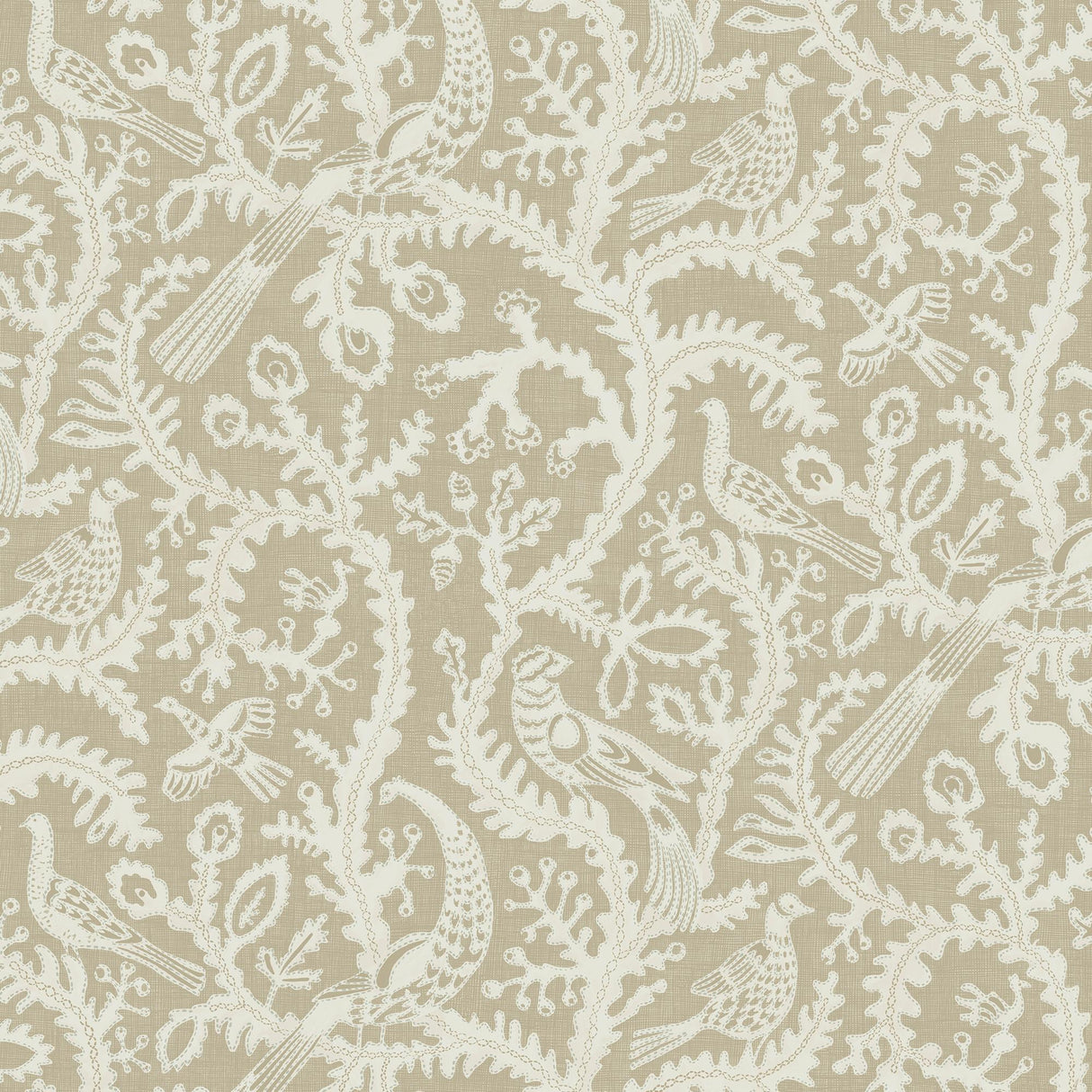 Kravet STITCHED BIRDS 11 Wallpaper