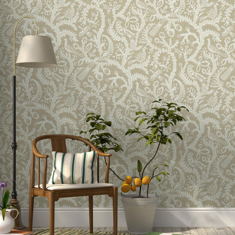 Kravet STITCHED BIRDS 11 Wallpaper