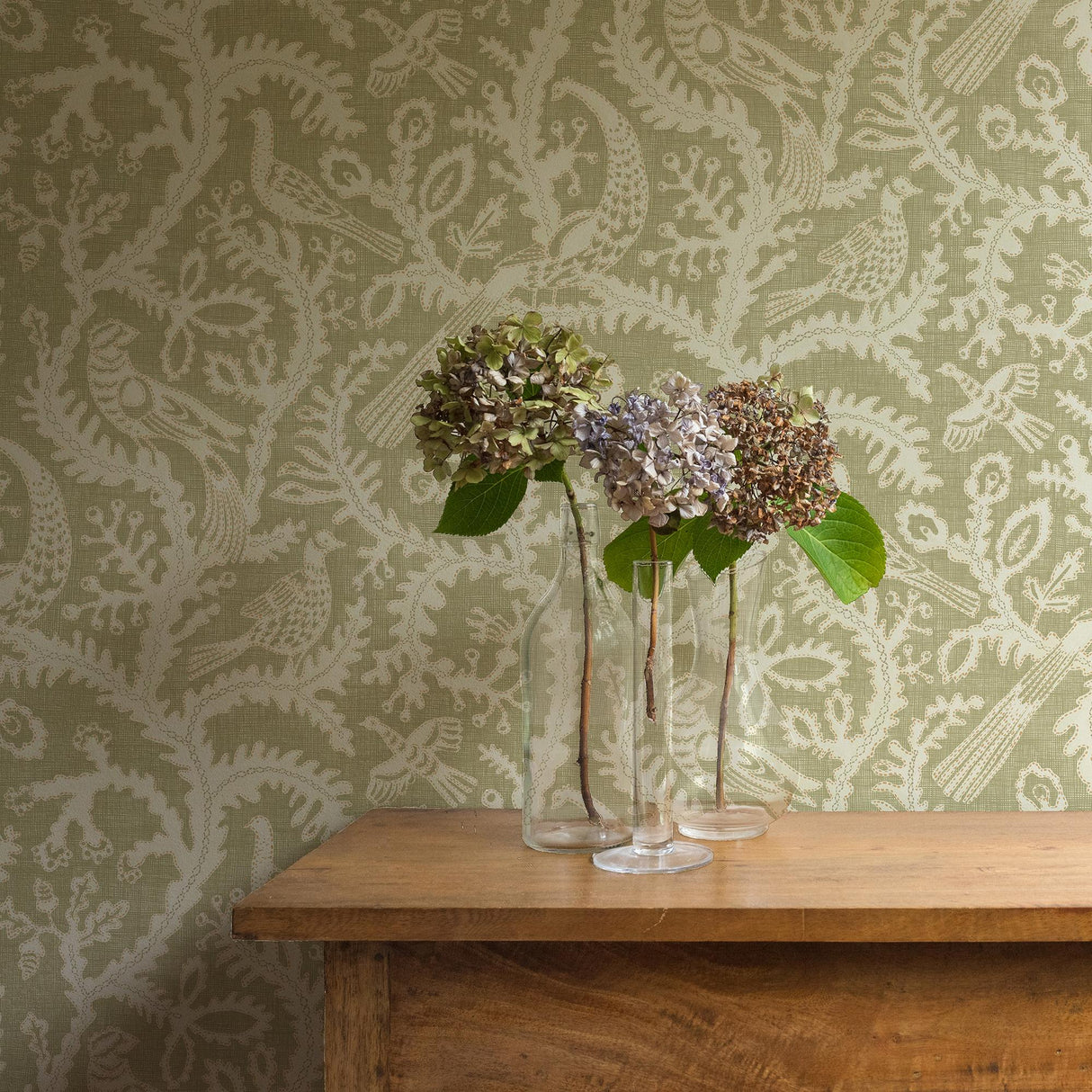 Kravet STITCHED BIRDS 31 Wallpaper