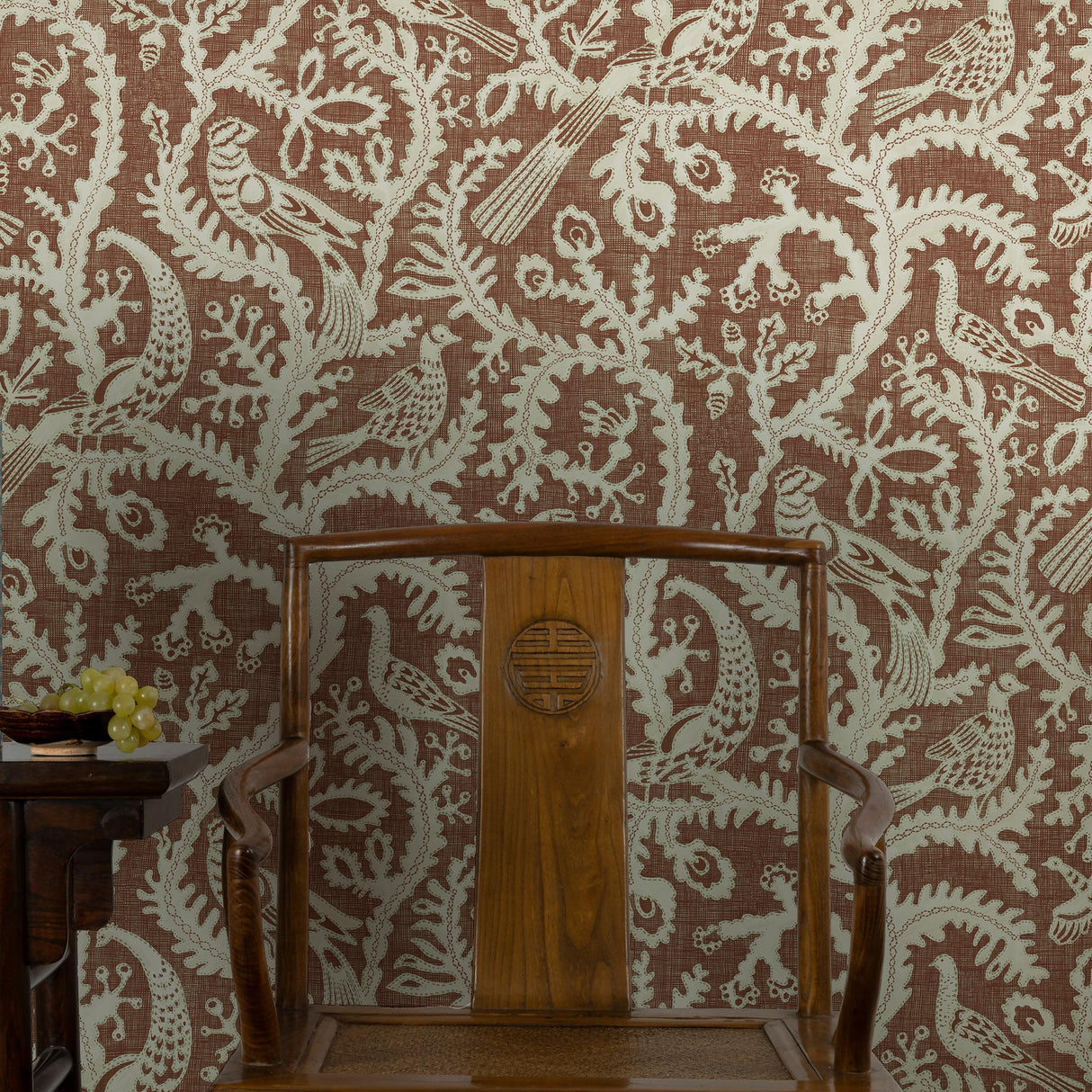Kravet STITCHED BIRDS 41 Wallpaper