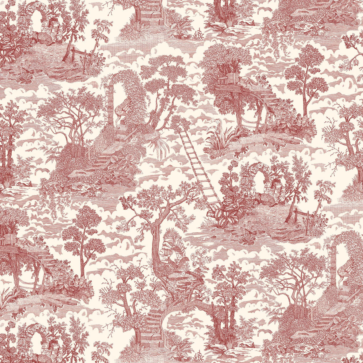 Kravet ISLET HOPPING TOILE 21 Wallpaper