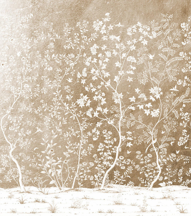 Lee Jofa BEAUJEU MP GOLD Wallpaper