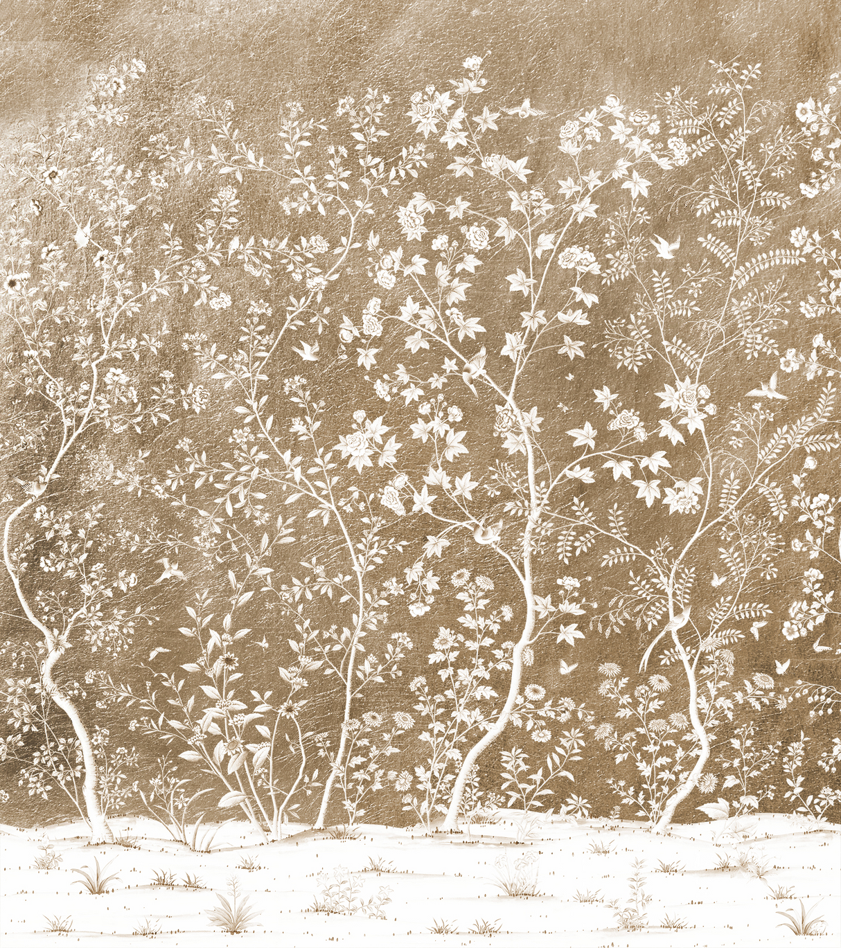 Lee Jofa BEAUJEU MP GOLD Wallpaper