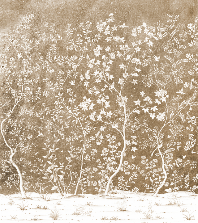 Lee Jofa BEAUJEU MP GOLD Wallpaper
