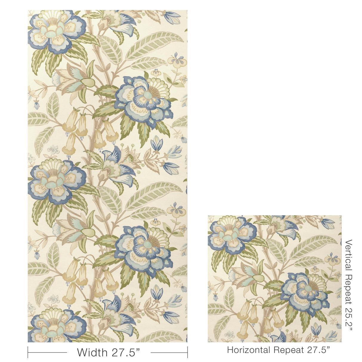 Lee Jofa DAVENPORT PAPER PACIFIC Wallpaper