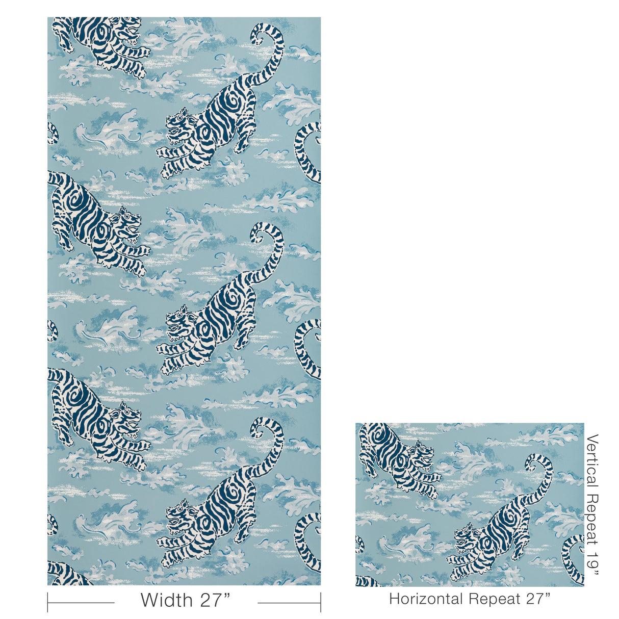 Lee Jofa BONGOL PAPER SKY Wallpaper