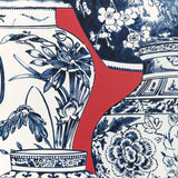 Lee Jofa PANDAN PAPER CHILI/BLUE Wallpaper