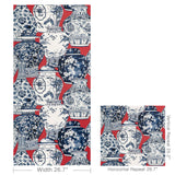Lee Jofa PANDAN PAPER CHILI/BLUE Wallpaper