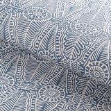 Lee Jofa DRAYTON PAPER INDIGO Wallpaper