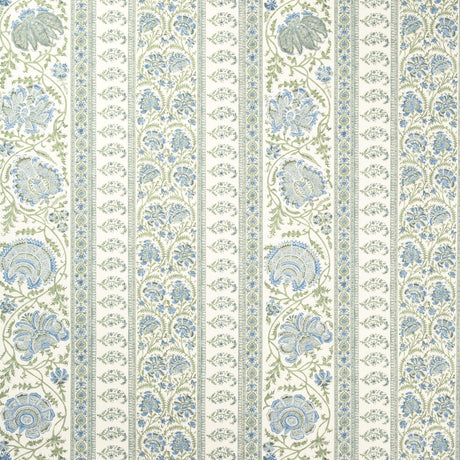 Lee Jofa INDIENNES STRIPE WP SEA Wallpaper