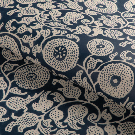 Lee Jofa ELDORA INDIGO Wallpaper