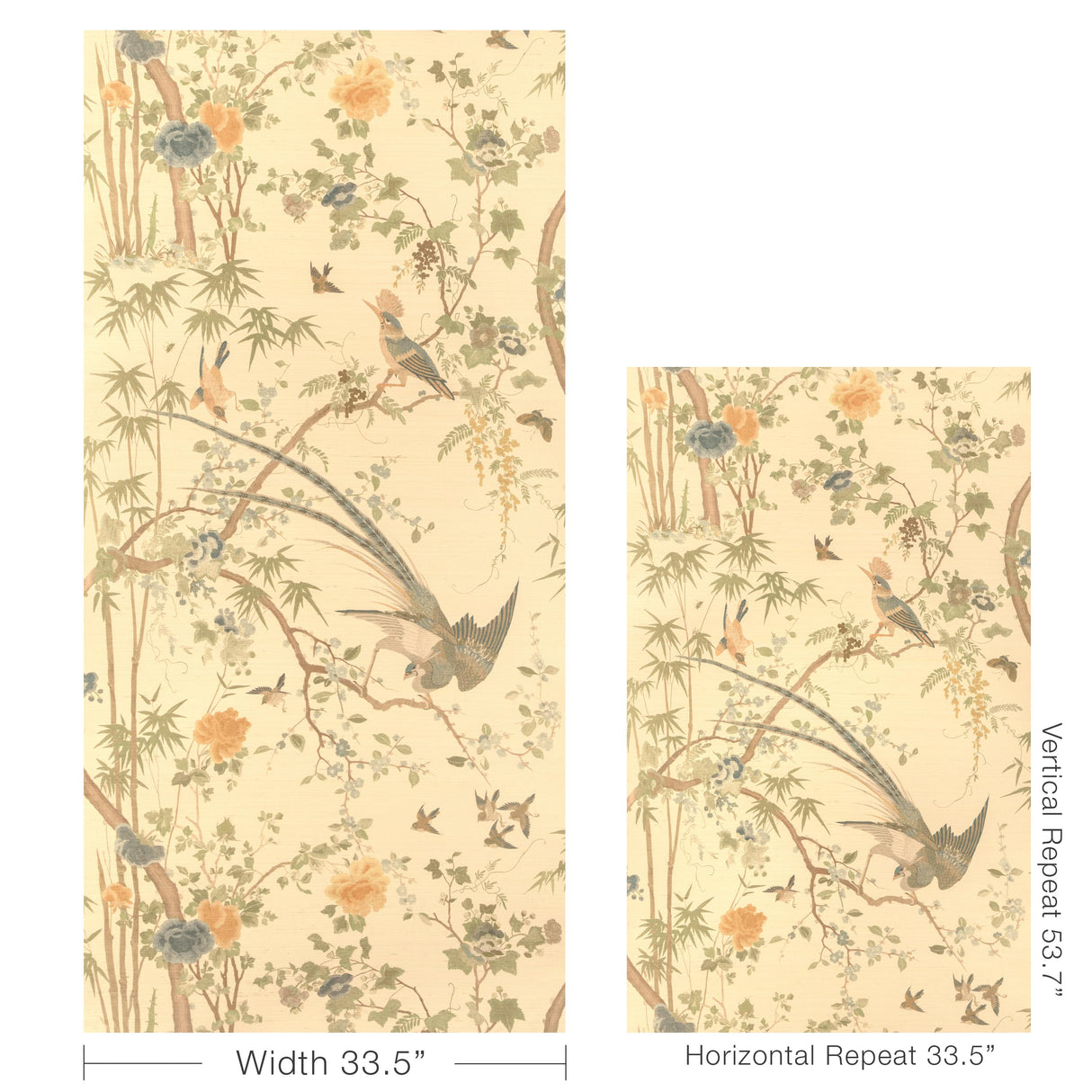 Lee Jofa MANDALAY SISAL WILLOW Wallpaper