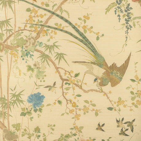 Lee Jofa MANDALAY SISAL SPRING Wallpaper